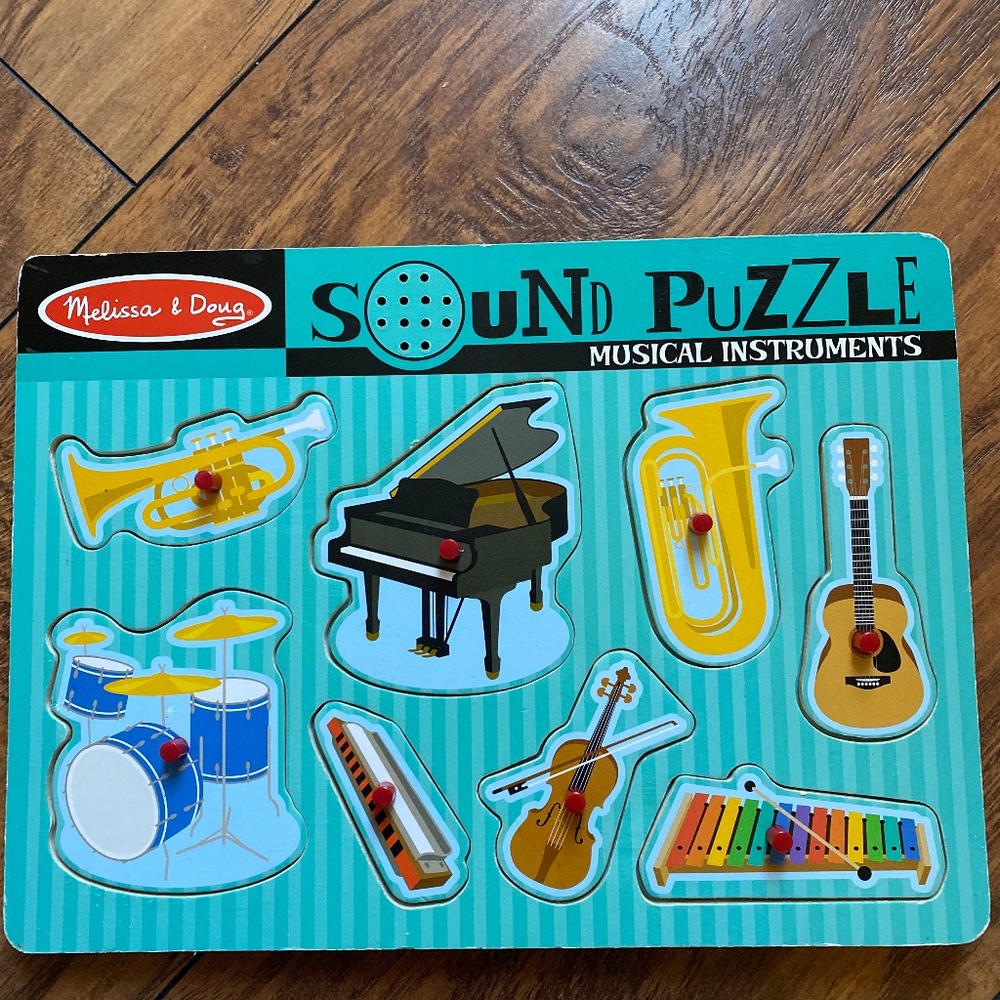 Melissa and Doug sound puzzle
